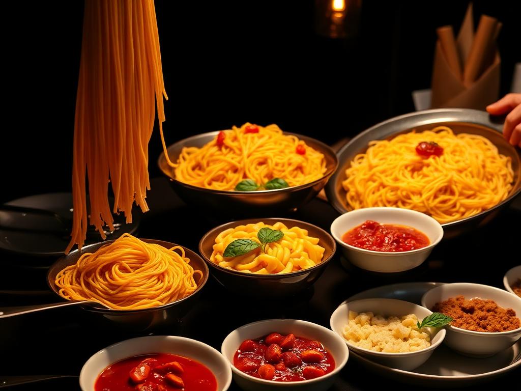 Cardápio Massas do Buffet Emanuel